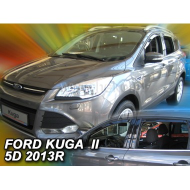 Дефлекторы боковых окон Heko для Ford Kuga II (2013-) бренд – Team HEKO главное фото